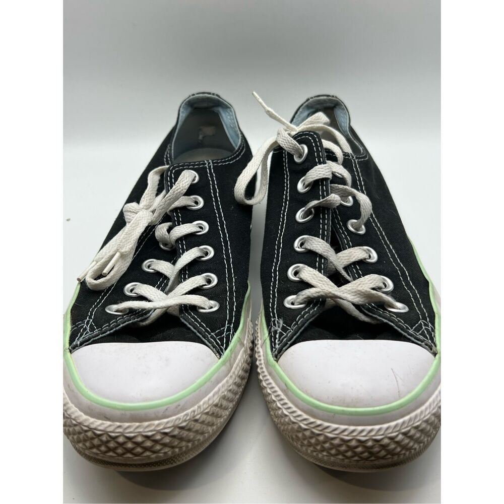 Converse Black Green Double Tongue All Star Shoes Chuck‎ Taylor